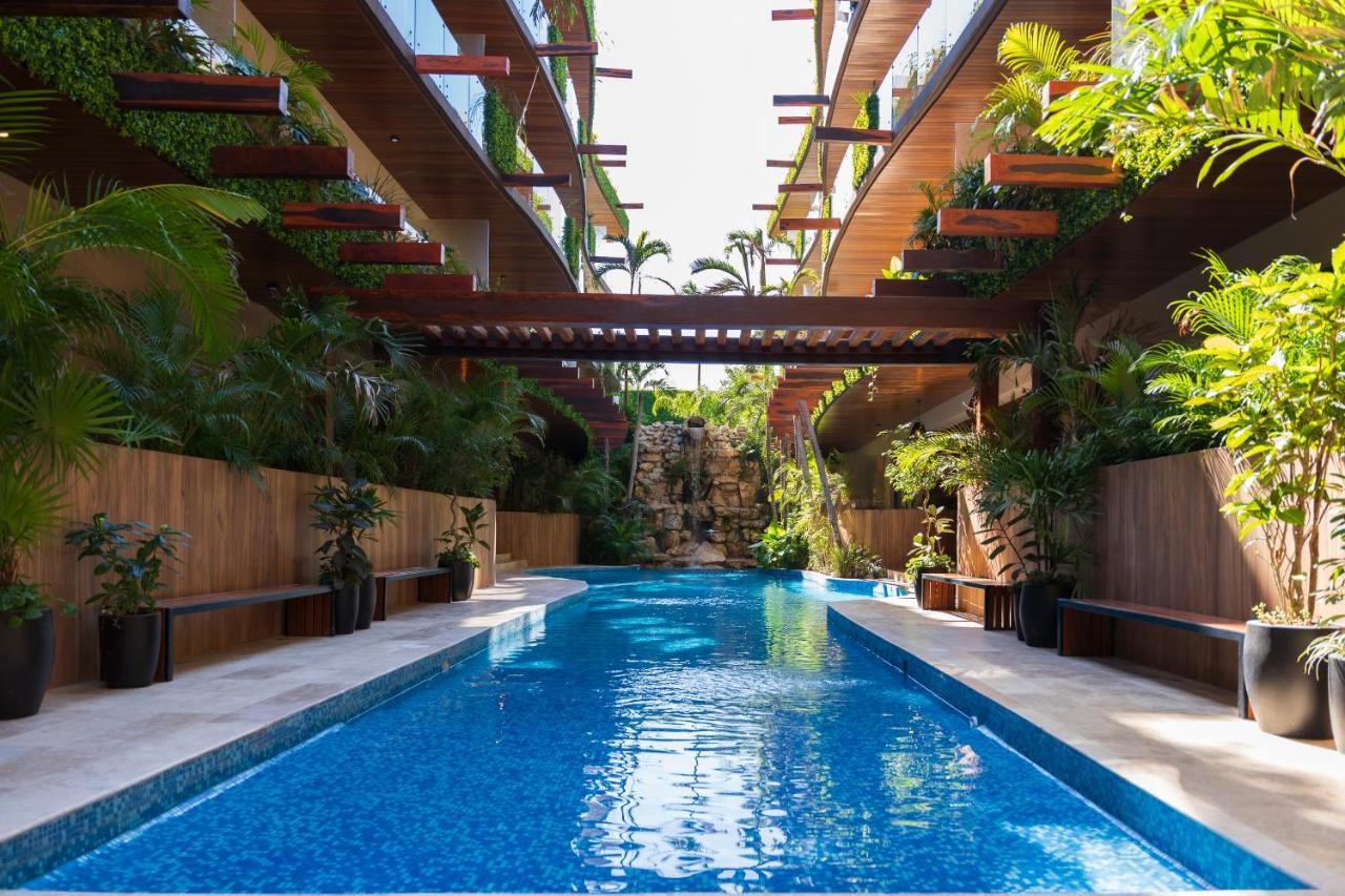 Luxurious Studio In Menesse Tulum Pool Gym Cinema By Yeah Kültér fotó